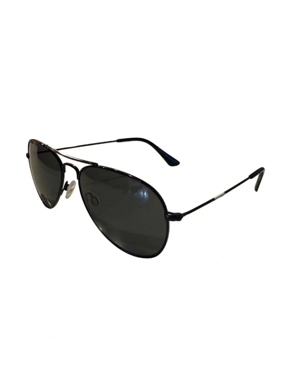 NEW Carolina Lemke Gun Black Aviator Sunglasses Unisex